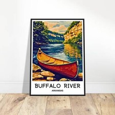 Buffalo River Travel Print