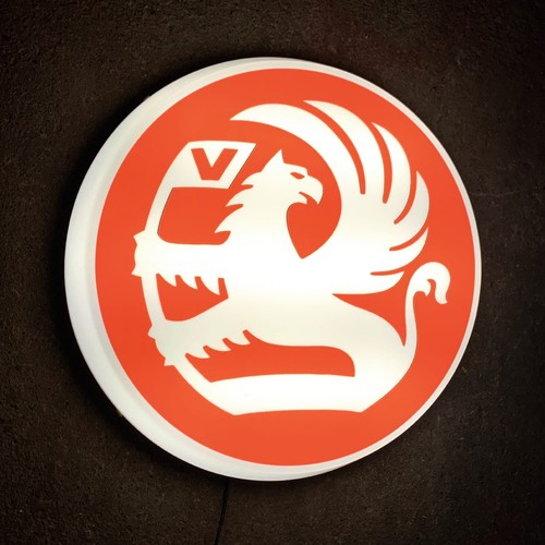Vauxhall 1990 badge led wall - 1990's,