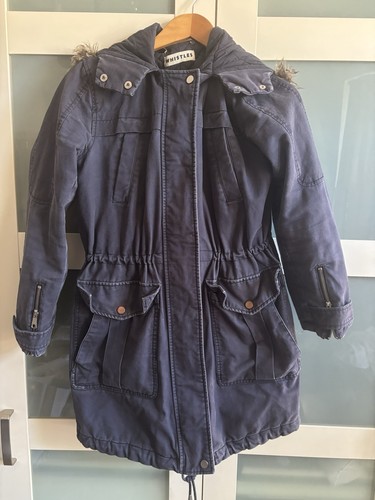 Whistles navy parka - whistles,