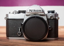 Nikon silver chrome 35mm - fm,