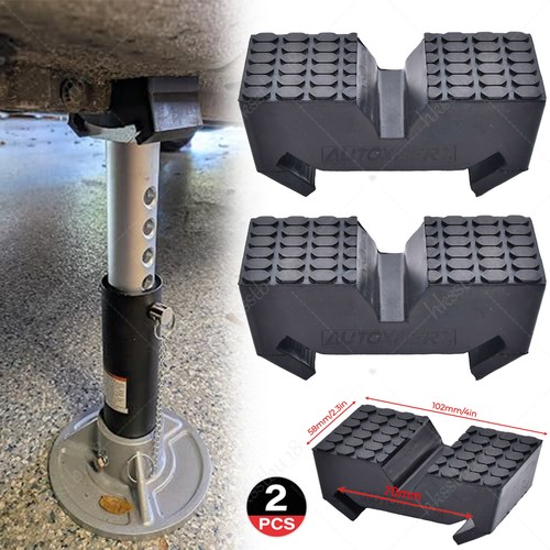 Car axle jack pads - axle,