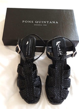 Pons Quintana Black Plaited