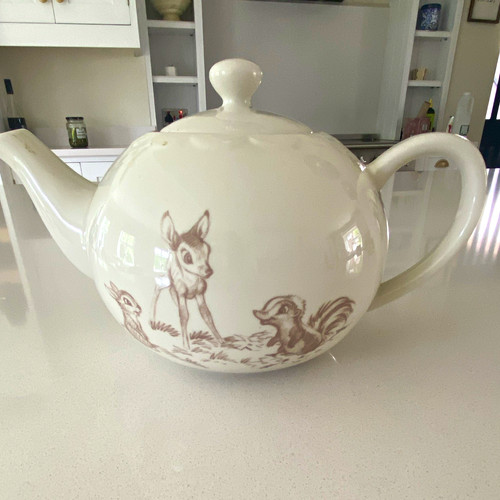 Disney bambi ceramic teapot - bambi,