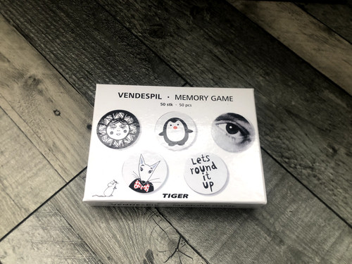 Vendespil memory game designed - vendespil,