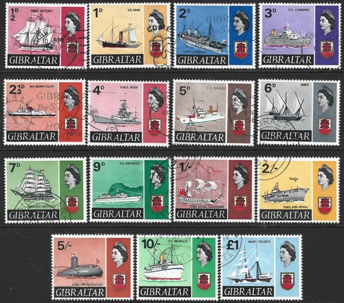 Gibraltar 1967 qeii ships - gibraltar, 1967-69