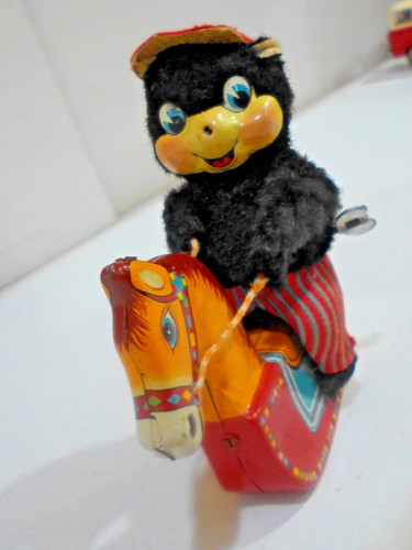 Vintage wind furry bear - vintage,