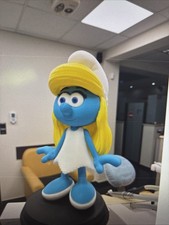 3d printed smurfette figurine