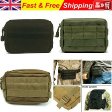 Tactical Military Molle Pouch Utility Tool Waist Pack Belt Bum Bag Phone Pocket
