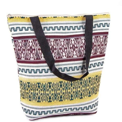 Kilim design tote - kilim, shoulders