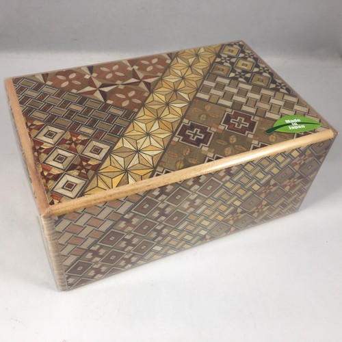 Japanese yosegi puzzle box - puzzle,