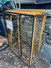 Gas Cylinder Bracket Wall Mounted Holder for Propane Tank, Blue Nitrogen