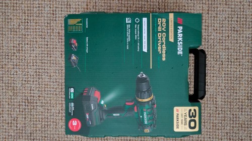 Parkside 20v cordless drill - parkside,