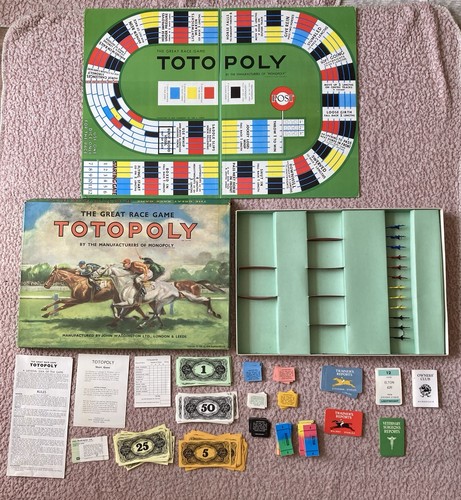 Vintage totopoly board - vintage, game