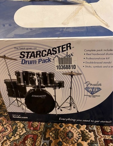 Starcaster drum pack fender - pack, by