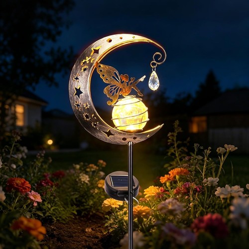 Solar garden ornaments - garden,