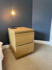 Ikea malm drawer bedside - malm, 2-drawer