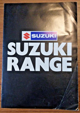 Suzuki Range Foldout Sales Brochure. Sep 1982. SJ410, AltoFX, ST90
