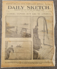 DAILY SKETCH WW1 CAMERA