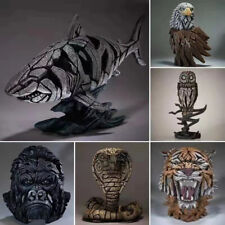 Shark Tiger Lion Animal Sculpture Wall Hanging Decor 3D Animal Home Room Decor
