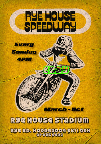 Rye house speedway aged - house, look