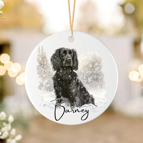 Working coker spaniel dog - working,