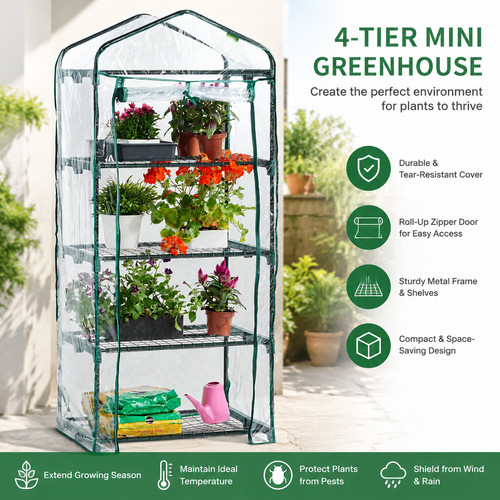 Tier mini greenhouse walk - tier,