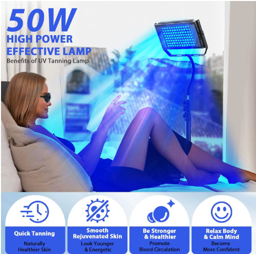Led facial tanning lamp - led,