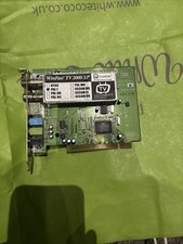 Leadtek WinFast TV2000 XP, which is a PCI TV and radio tuner card.