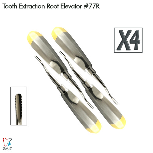Micro serrated dental elevator - micro,