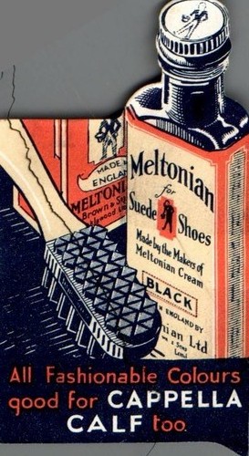 Vintage meltonian shoe polish - vintage,