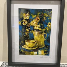 Hand-Painted Acrylic/Oil