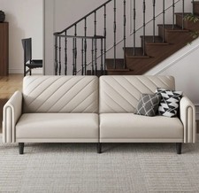 Modern 3 Seater Sofa Bed Futon