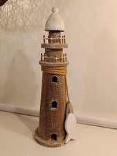 Wooden Lighthouse Decorative