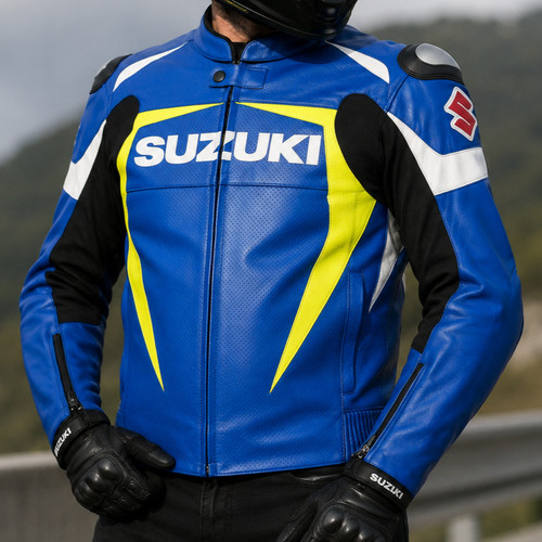 Suzuki leather motorcycle - suzuki,