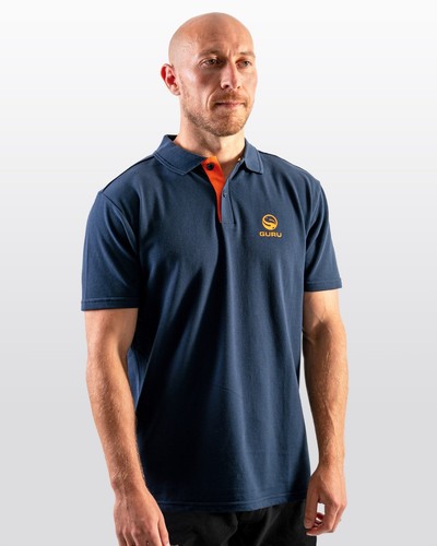 Guru navy orange polo all - guru,