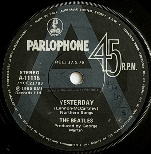 The beatles yesterday - the,