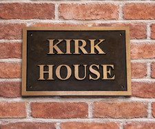 Cast Bronze Rectangle House