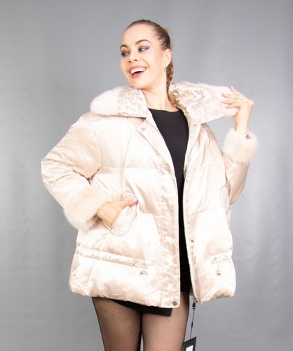 18608 new glamorous coat with - 18608,
