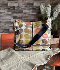 ORLA KIELY *Multi Stem* MESSENGER CHANGING BAG / NAPPY BAG,  WITH CHANGING MAT