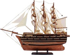 Napoleon Wooden Ship Model by