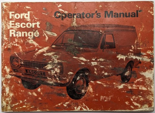 Original ford escort - original,