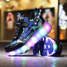LED Wheels Boys Girls Skates