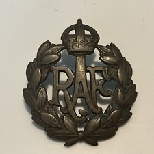 WW1 Royal Air Force Cap Badge