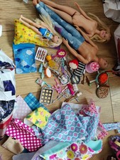 Barbie Camping Set 3 Dolls Camping Marshmallows