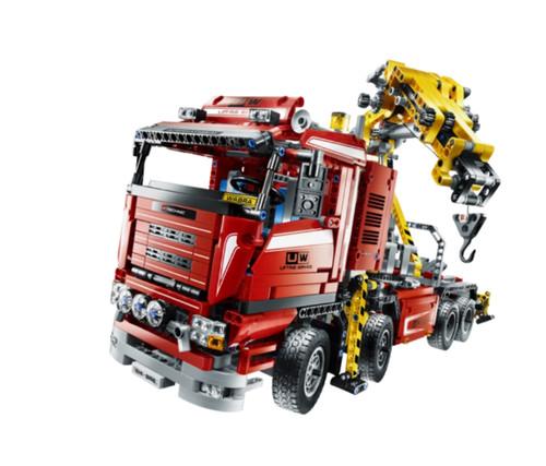 Lego 8258 technic crane - crane, truck