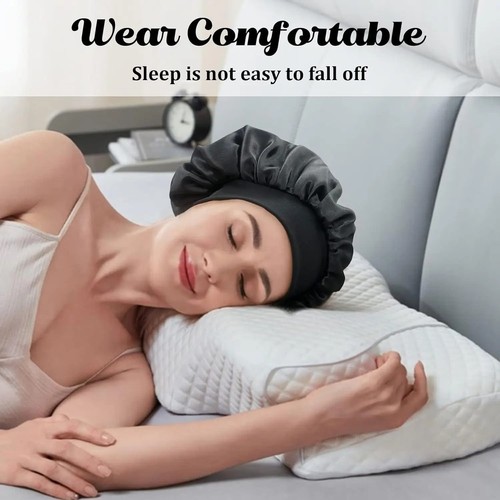 Silk bonnet adjustable - silk,