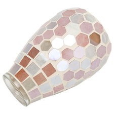 Mosaic Glass Vase Flower Pot