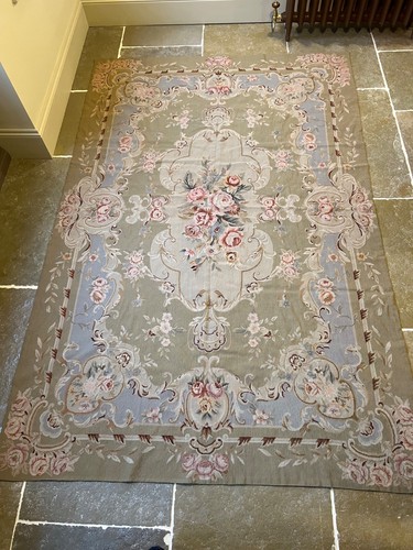 Large aubusson rug - aubusson,