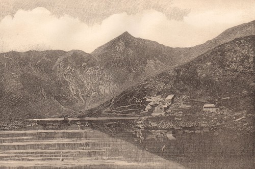 Snowdon wales 1893 old - wales,