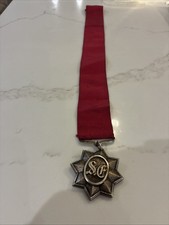 Historical Military 1852 George Gale Medal Type On Ribbon Star Shape Look Rare